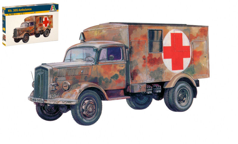 Kfz 305 Ambulance Kit – Italeri 1:72