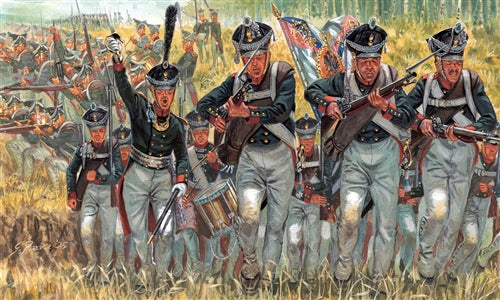 Russian Infantry Napoleon Wars Kit – Italeri 1:72