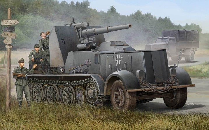 Flack 8,8 Cm Selbstfahrlafette Kit – Trumpeter 1:35