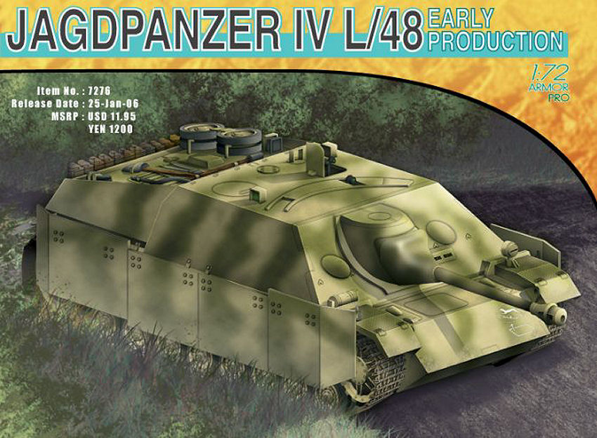 Jagdpanzer Iv L/48 Kit – Dragon 1:72