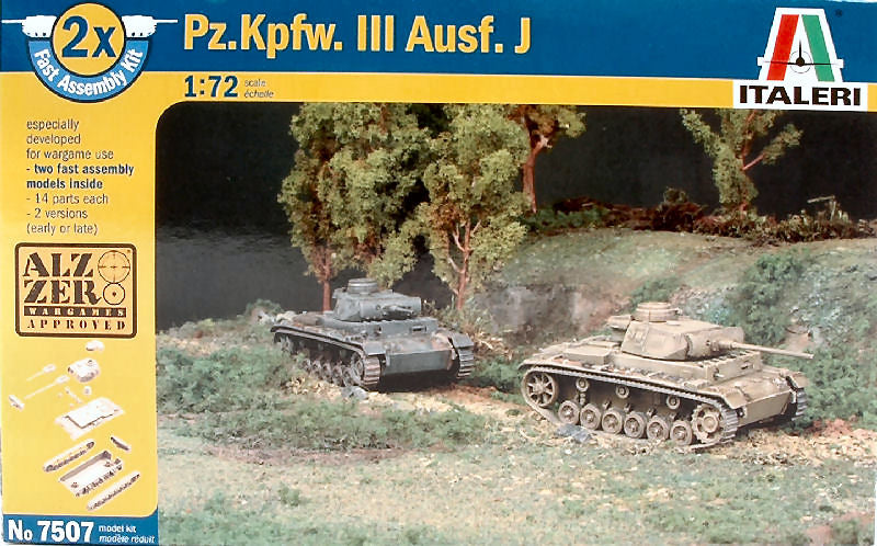 Carro Armato Pz Kpfw Ausf J Kit – Italeri 1:72