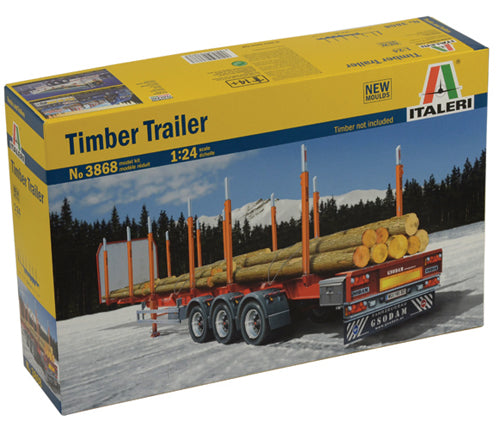 Timber Trailer Kit – Italeri 1:24