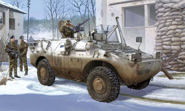 Italian Puma 4x4 Wheeled Afv Kit – Trumpeter 1:35