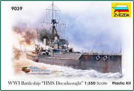 Battleship Dreadnought Kit – Zvezda 1:350