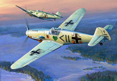 Messerschmitt Bf 109 F-2 Kit – Zvezda 1:72