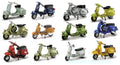 Vespa Piaggio Storiche 12 Modelli Assortiti – New Ray 1:32