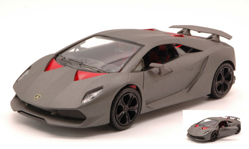 Lamborghini Sesto Elemento 2010 Grigio Barra – MotorMax 1:24