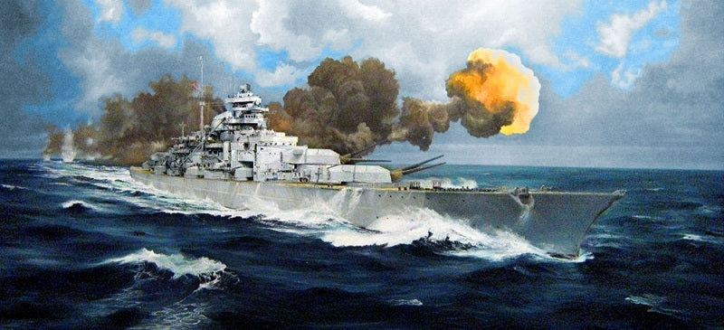 Nave German Bismark Kit – Trumpeter 1:200