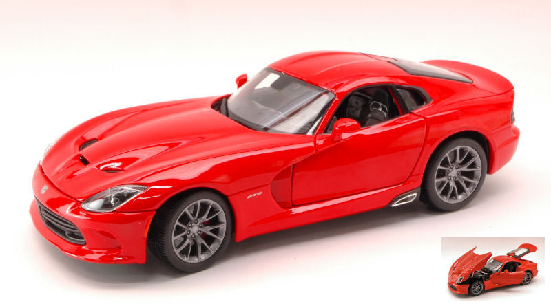 Dodge Viper Srt Gts 2013 rosso 1:18 – Maisto