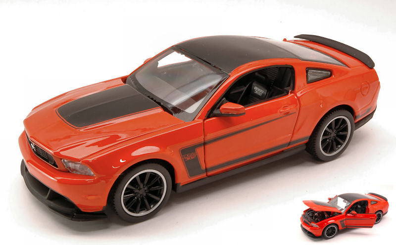 Ford Mustang Boss 302 2011 arancione 1:24 – Maisto