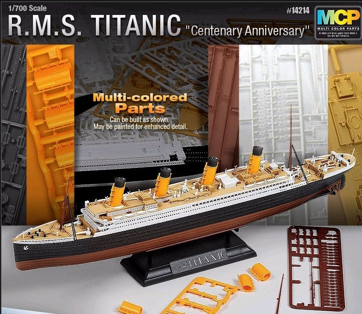 Rsm Titanic Centenary Anniversary Mcp Version Kit – Academy 1:700