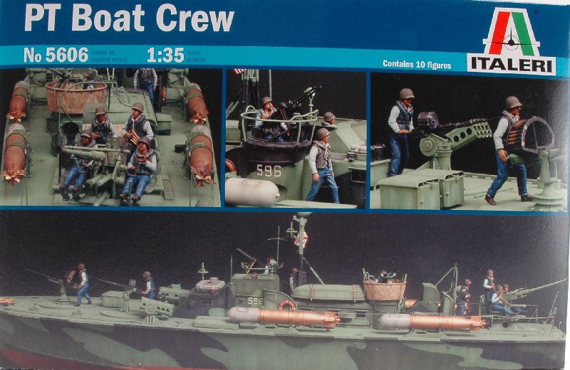 Equipaggio Elco - 10 Figurini Kit – Italeri 1:35