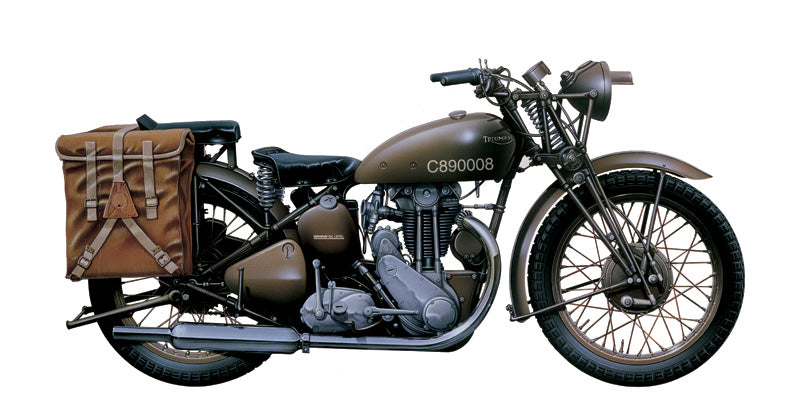 Triumph 3 Hw Motorcycle Kit – Italeri 1:9