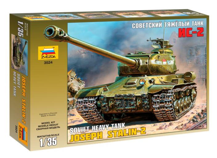 Soviet Heavy Tank J.STALIN-2 Kit – Zvezda 1:35