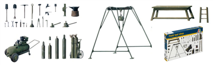 Field Tool Shop Kit – Italeri 1:35