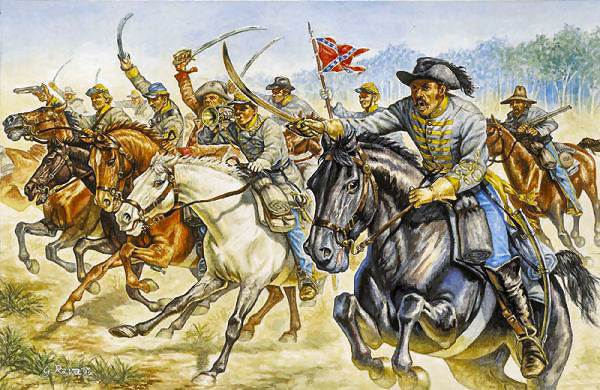 Confederate Cavalry Raiders Kit – Italeri 1:72