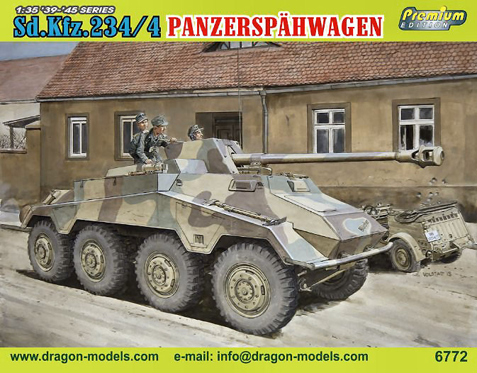 SD.KFZ.234/4 Panzerspahwagen Kit – Dragon 1:35