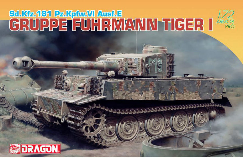 SD.KFZ.181 Pz.kfpw.vi Ausf.e Gruppe Fehr.tiger I Kit – Dragon 1:72