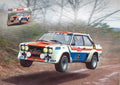 Fiat 131 Abarth 1977 Winner San Remo Rally Kit – Italeri 1:24