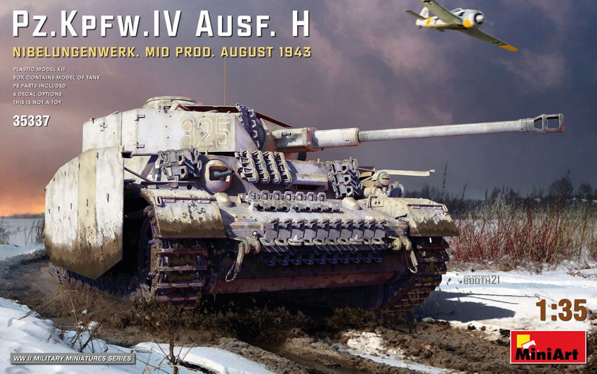 Pz.kpfw.iv Ausf.h.nibelungenw.mid Prod.kit – Miniart 1:35