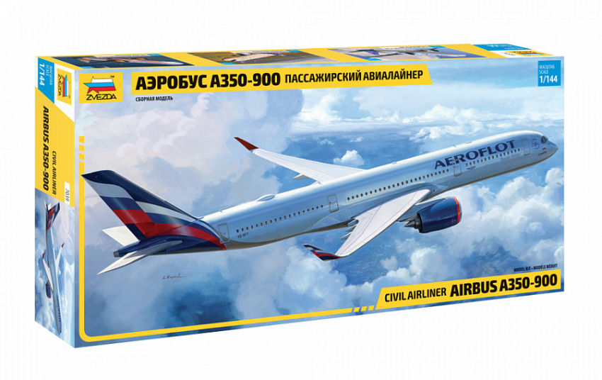 Airbus A350-900 Kit – Zvezda 1:144