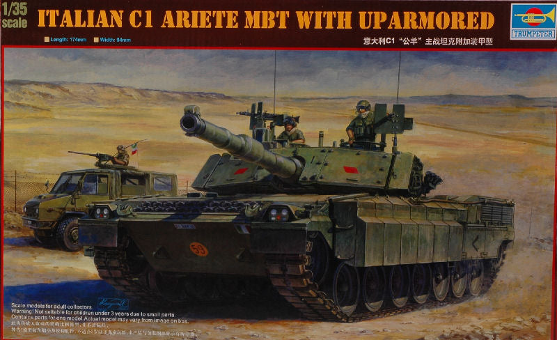 Carro Ariete Mbt Kit – Trumpeter 1:35