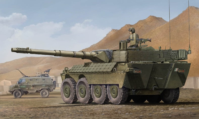 Carro Italian Centauro First Batch W/romor Kit – Trumpeter 1:35