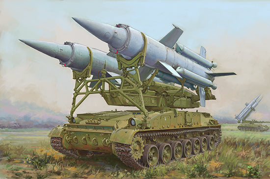 Soviet 2K11A Tel W/missile Krug-a Kit – Trumpeter 1:72
