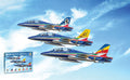 Aermacchi Mb339 60Th P.A.N. Anniversary 3 Kit 1:72 – Italeri