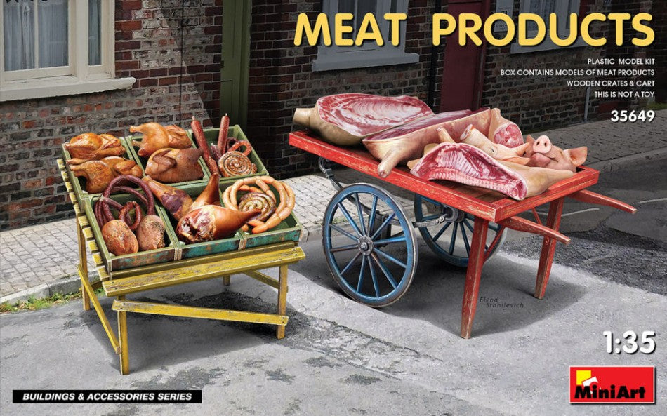 Meat Products (carne Assortita) Kit – Miniart 1:35