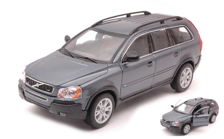 Volvo XC90 2003 Graphite-blue – Welly 1:24