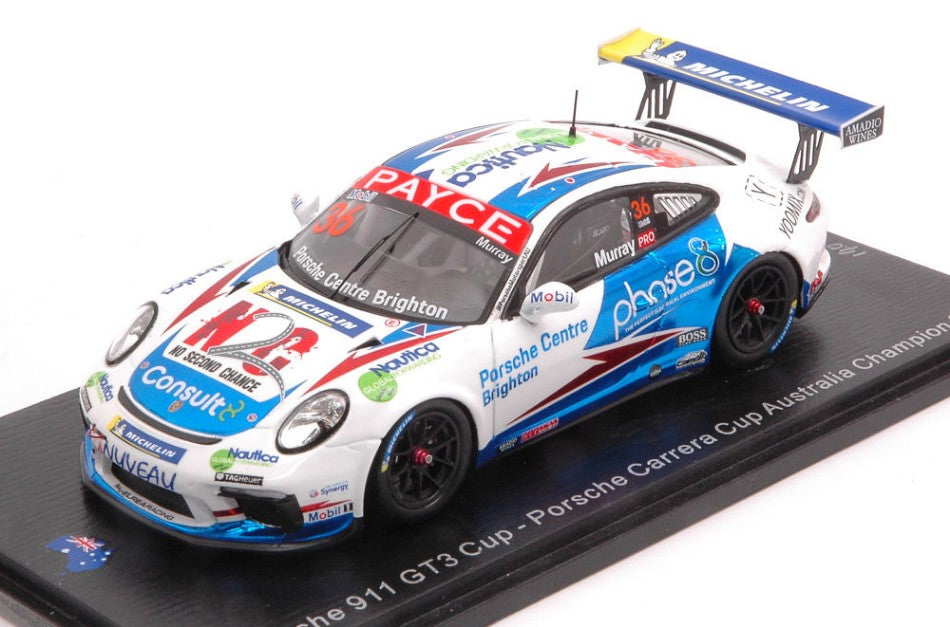 Porsche 911 Gt3 N.36 Cup Australia Champion 2020 Cooper Murray 1:43 – Spark Model