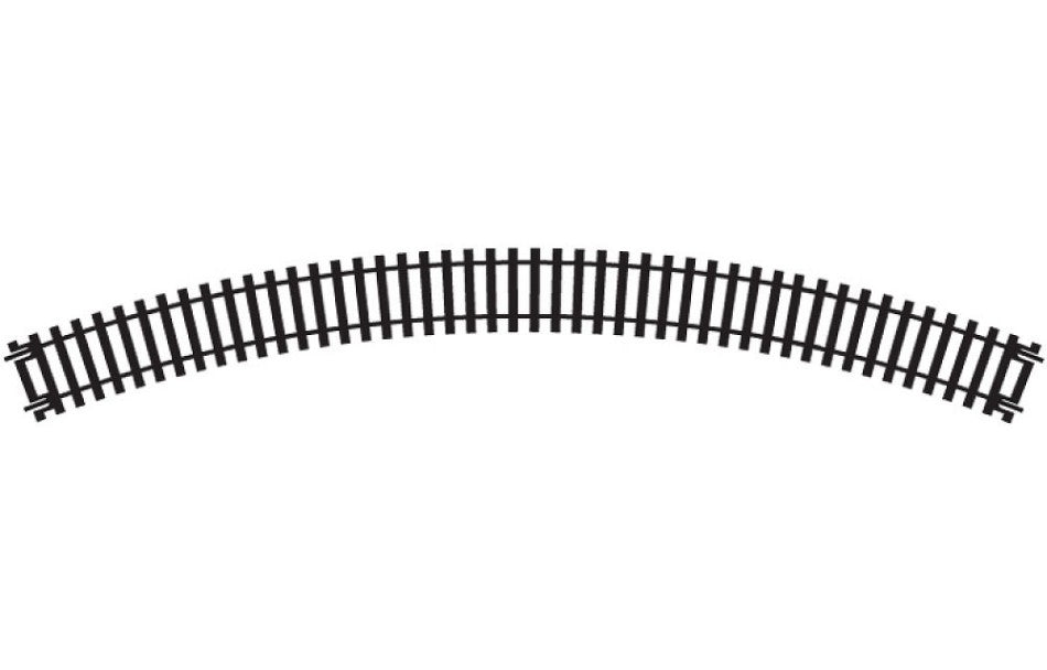 Binario Doppio Curvo Raggio 2 Mm 438 Arco 45° – Lima 1:87