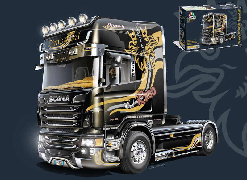 Scania R V8 Topline "imperial" Kit – Italeri 1:24