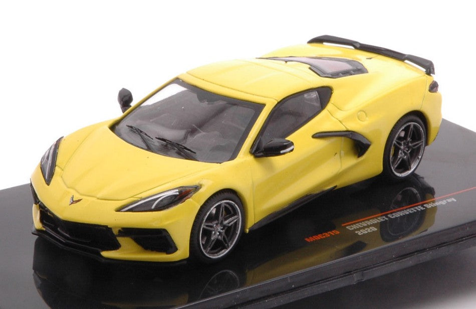 Chevrolet Corvette C8 2020 Yellow – Ixo Model 1:43