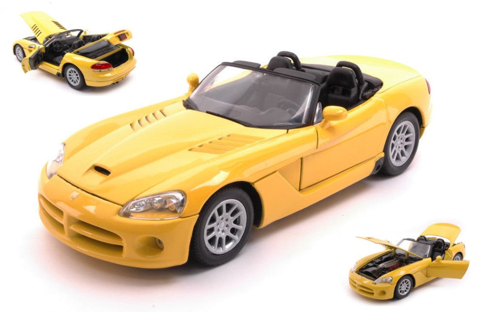 Dodge Viper SRT-10 2003 Yellow – MotorMax 1:18