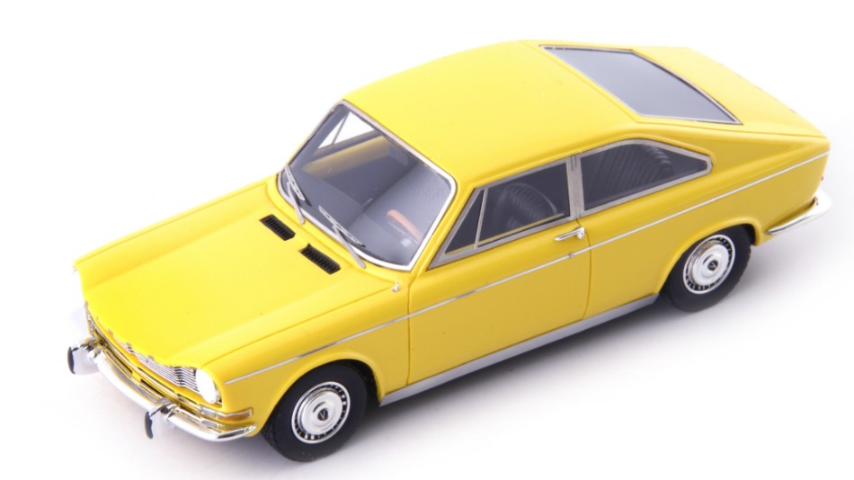 Simca 1501 Coupe Heuliez 1968 Yellow – Avenue43 1:43