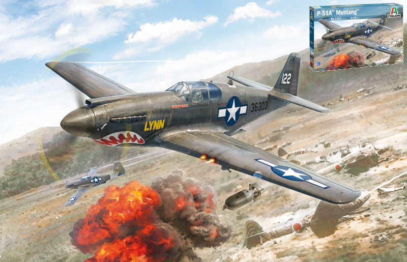 P-51 A Mustang Kit 1:72 – Italeri