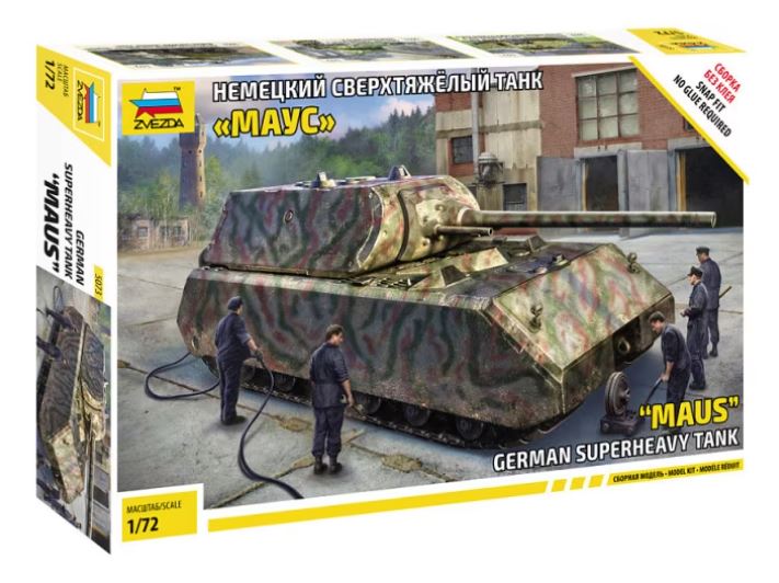 Pz.kpfw.vii Maus Kit – Zvezda 1:72