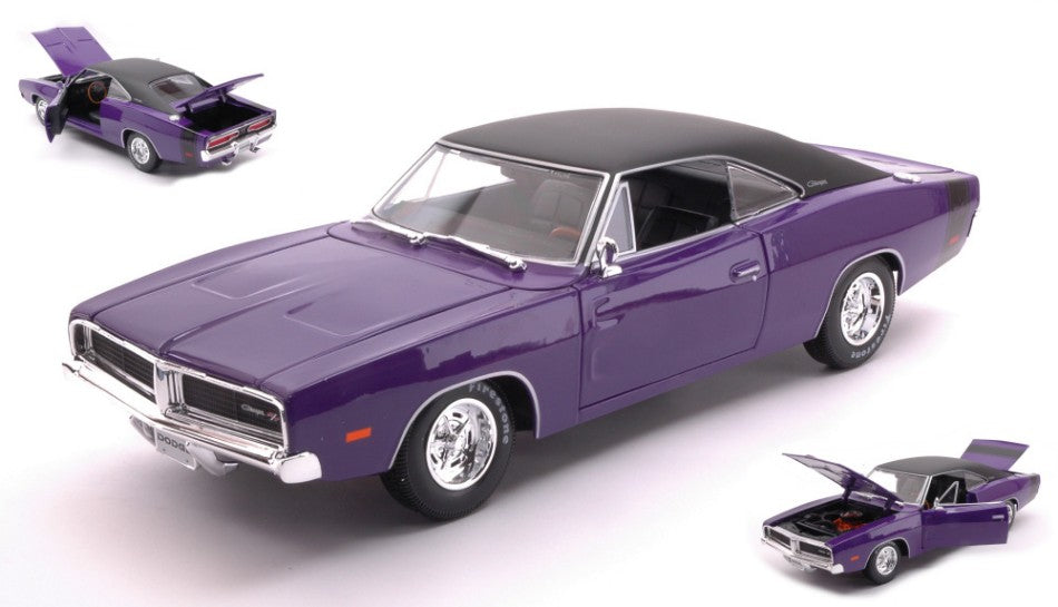 Dodge Charger R/T 1969 Purple 1:18 – Maisto