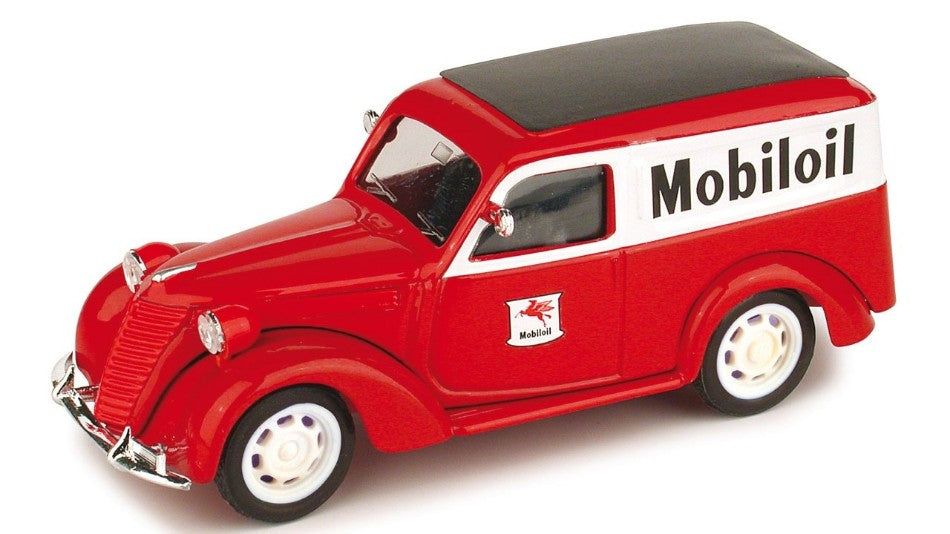 Fiat 1100 E Furgone Mobiloil 1956 – Brumm 1:43