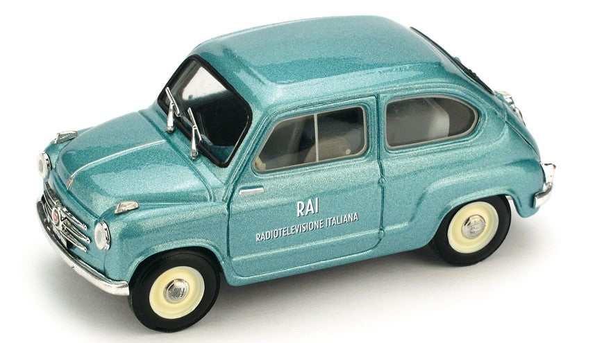 Fiat 600 Vettura Di Servizio Rai 1960 – Brumm 1:43