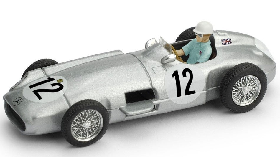 Mercedes S.MOSS 1955 N.12 Winner Britain GP – Brumm 1:43