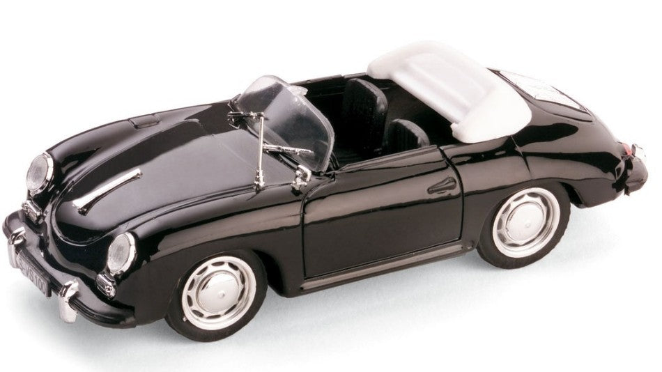 Porsche 356 C Cabriolet 1963-65 Nero – Brumm 1:43