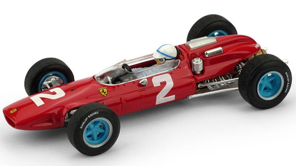 Ferrari 158 J.SURTEES 1964 N.2 Winner Italy GP + Pilota – Brumm 1:43