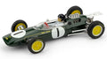 Lotus 25 J.CLARK 1963 N.1 Winner Belgio GP World Champion + Pilota – Brumm 1:43