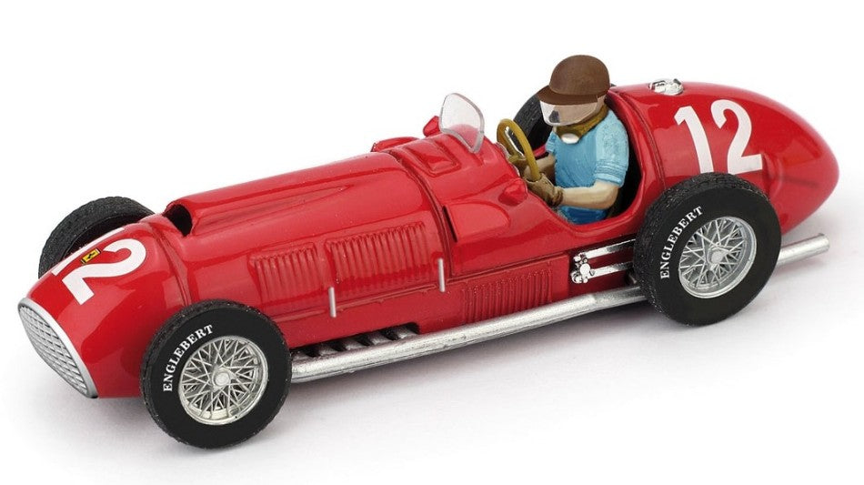 Ferrari 375 F.GONZALES 1951 N.12 Winner Gr.britain GP W/pilote – Brumm 1:43