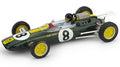 Lotus 25 J.CLARK 1963 N.8 Winner Italia GP World Champion + Pilota – Brumm 1:43