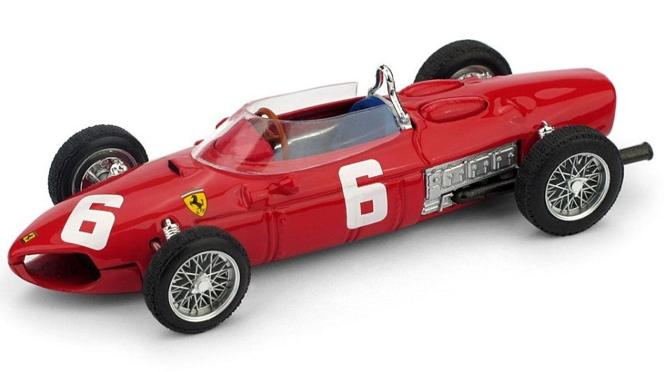 Ferrari 156 F1 R.GINTHER 1961 N.6 Dnf Italy GP – Brumm 1:43