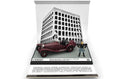 Alfa Romeo 1750 Gs Benito Mussolini Eur Palazzo Della Civilta' 1940 – Brumm 1:43